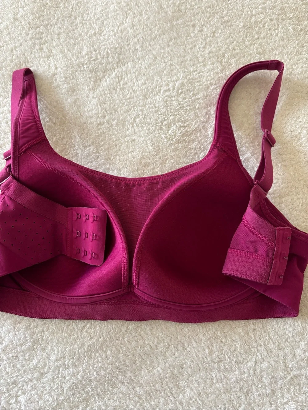 Lululemon Run Times Sports Bra in Plum Size 34 C